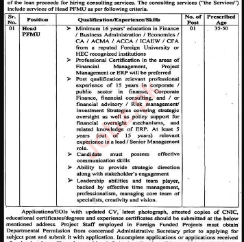 Finance Department Management Jobs